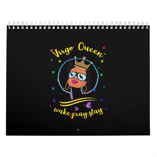 《星座》乙女座クイーン生まれは9威厳がある月22日 カレンダー (カバー)