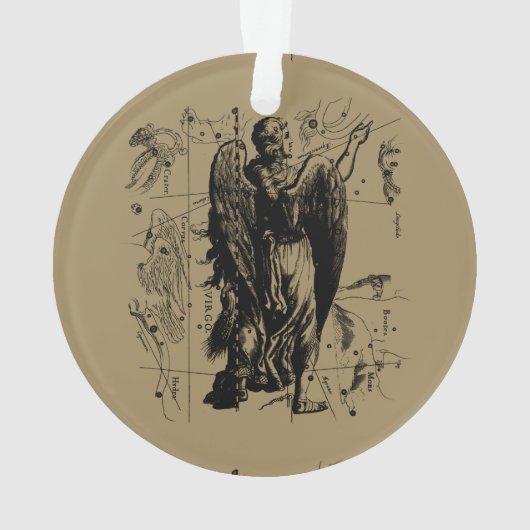 《星座》乙女座コンステレーションヴィンテージヘベリアス1690 オーナメント (裏面)