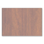 《星座》乙女座サインインマホガニー木材スタイル テーブルナンバー (裏面)