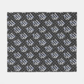 《星座》乙女座サインオン炭炭素繊維プリント フリースブランケット (正面(横))