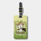 《星座》乙女座ザメイドアース占星術IDラゲージタグ ラゲッジタグ (正面縦)