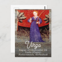 《星座》乙女座ザヴァージン〔占星術の〕十二宮図サインバースデーパーティー