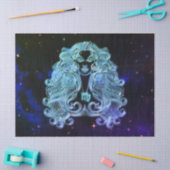 《星座》乙女座ザヴァージン〔占星術の〕十二宮図ティッシュペーパー 薄葉紙 (クラフト)