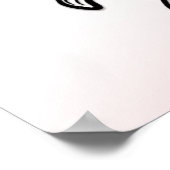 《星座》乙女座ザヴァージン〔占星術の〕十二宮図ピンク ポスター (角)