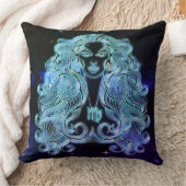 《星座》乙女座ザヴァージン〔占星術の〕十二宮図枕 クッション (ブランケット)