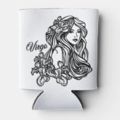 《星座》乙女座ザヴァージン〔占星術の〕十二宮図 缶クーラー (正面)