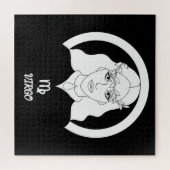 《星座》乙女座シルエット ジグソーパズル (横)