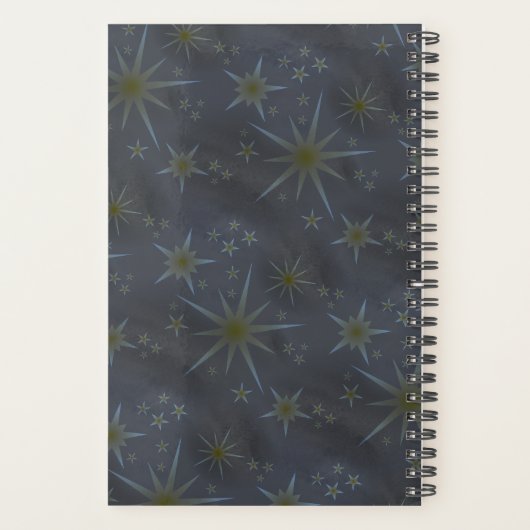 《星座》乙女座ダーク〔占星術の〕十二宮図:紅茶タロット占星術金ゴールド プランナー手帳 (裏面)