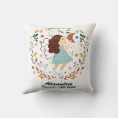 《星座》乙女座ベビー〔占星術の〕十二宮図カスタマイズ可能子供部屋 クッション (裏面)