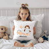 《星座》乙女座ベビー-〔占星術の〕十二宮図署名カスタマイズ可能な子供部屋 クッション