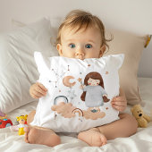 《星座》乙女座ベビー-〔占星術の〕十二宮図署名カスタマイズ可能な子供部屋 クッション