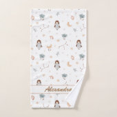 《星座》乙女座ベビー | 小さな完全主義者のための純粋でソフト バスタオルセット (ハンドタオル)