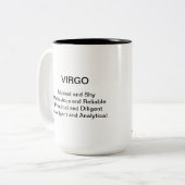 《星座》乙女座マググ ツートーンマグカップ (正面左)