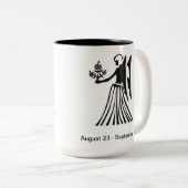 《星座》乙女座マググ ツートーンマグカップ (正面右)