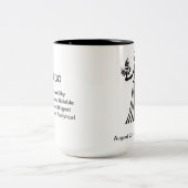 《星座》乙女座マググ ツートーンマグカップ (中央)