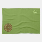 《星座》乙女座マンダラハンドタオル キッチンタオル (横)