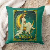 《星座》乙女座メイドオンクレセントムーン クッション (ブランケット)