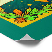 《星座》乙女座メイドオンクレセントムーン ポスター (角)