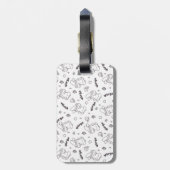 《星座》乙女座ロピトキバニー〔占星術の〕十二宮図シリーズパターンIII ラゲッジタグ (裏面縦)