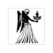 《星座》乙女座ヴァージン〔占星術の〕十二宮図スタンプ ラバースタンプ (インプリント)