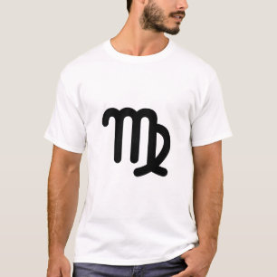 《星座》乙女座占星術の記号3 Tシャツ
