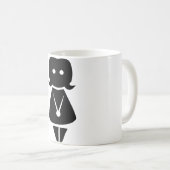 《星座》乙女座占星術の記号7 コーヒーマグカップ (正面右)