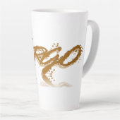 《星座》乙女座反射 カフェラテマグ (右アングル)