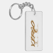 《星座》乙女座反射 キーホルダー (正面左)