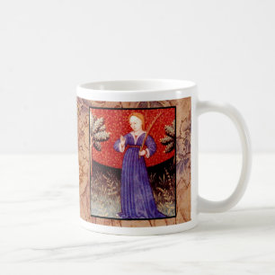 《星座》乙女座古代〔占星術の〕十二宮図サイン星占いコーヒーカップ/マグカップ コーヒーマグカップ