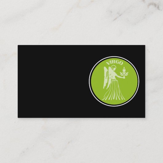 《星座》乙女座名刺 名刺 (裏面)