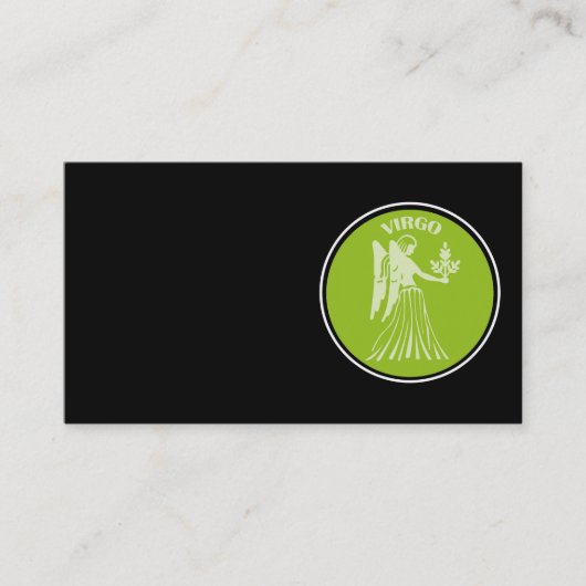 《星座》乙女座名刺 名刺 (正面)