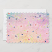 《星座》乙女座威厳がある（23～9月22日）誕生日 招待状 (裏面)