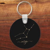 《星座》乙女座座 キーホルダー (正面)