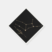 《星座》乙女座座 スタンダードカクテルナプキン (角)