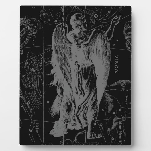 《星座》乙女座徴候コンステレーションヘベリアスブラックデコール フォトプラーク (正面)