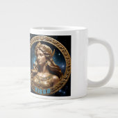 《星座》乙女座星占い徴候 ジャンボコーヒーマグカップ (右)