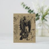 《星座》乙女座星座ヘベリアスのエッチングスタイル ポストカード (スタンド正面)