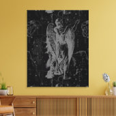 《星座》乙女座星座ヘベリアス1690ヴィンテージ キャンバスプリント (インサイチュ (リビング))