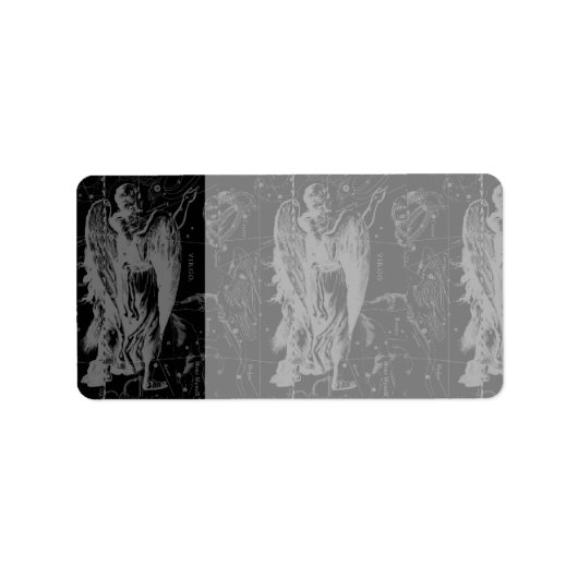 《星座》乙女座星座ヘベリアス1690ヴィンテージ ラベル (正面)