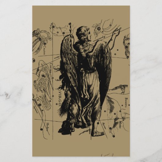 《星座》乙女座星座ヘベリアス1690年8月23日9月22日 チラシ (正面)