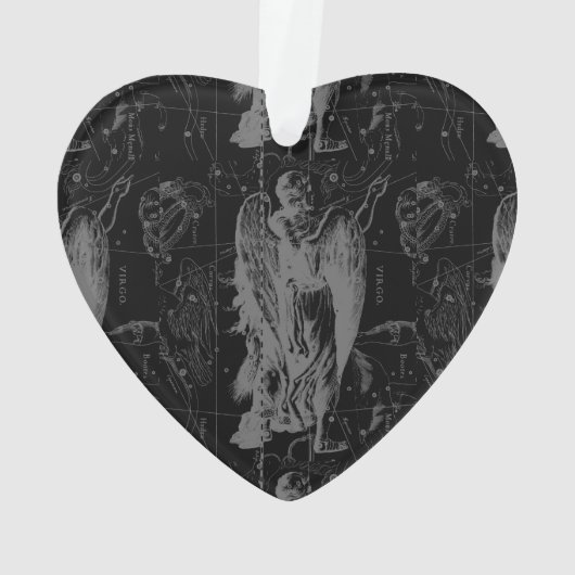 《星座》乙女座星座ヘベリアス1690年8月23日 – 9月22日 オーナメント (裏面)