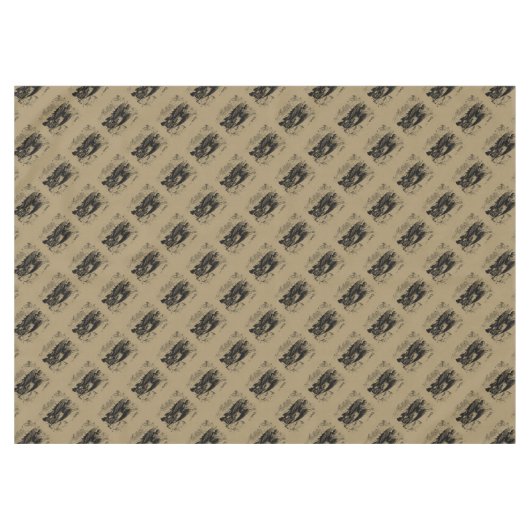 《星座》乙女座星座ヘベリアス1690年8月23日 – 9月22日 テーブルクロス (正面(横))