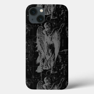 《星座》乙女座星座〔占星術の〕十二宮図マップヘビリウス1690 iPhone 13ケース