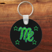 《星座》乙女座星 キーホルダー (正面)