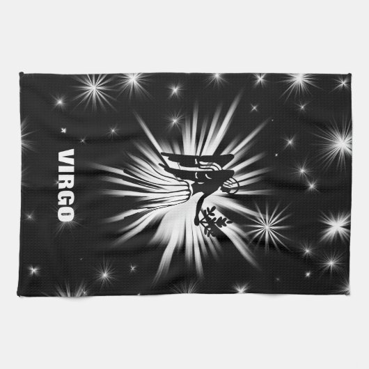 《星座》乙女座標識 キッチンタオル (横)