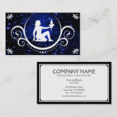 《星座》乙女座洗練 名刺 (正面/裏面)