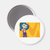 《星座》乙女座磁石 マグネット (正面/裏面)