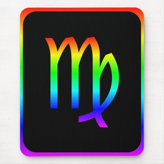 《星座》乙女座虹 マウスパッド (正面)