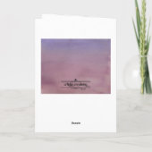 《星座》乙女座誕生日カード カード (裏面)