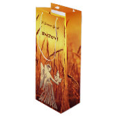 《星座》乙女座誕生日ワイン抱き枕 ワインギフトバッグ (正面アングル)